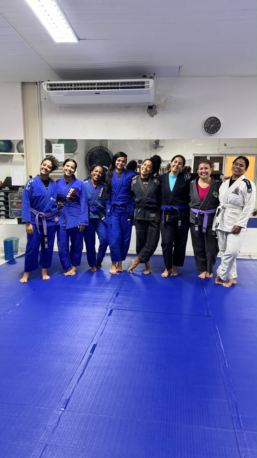 Jiu-Jitsu Feminino — turma das 18h