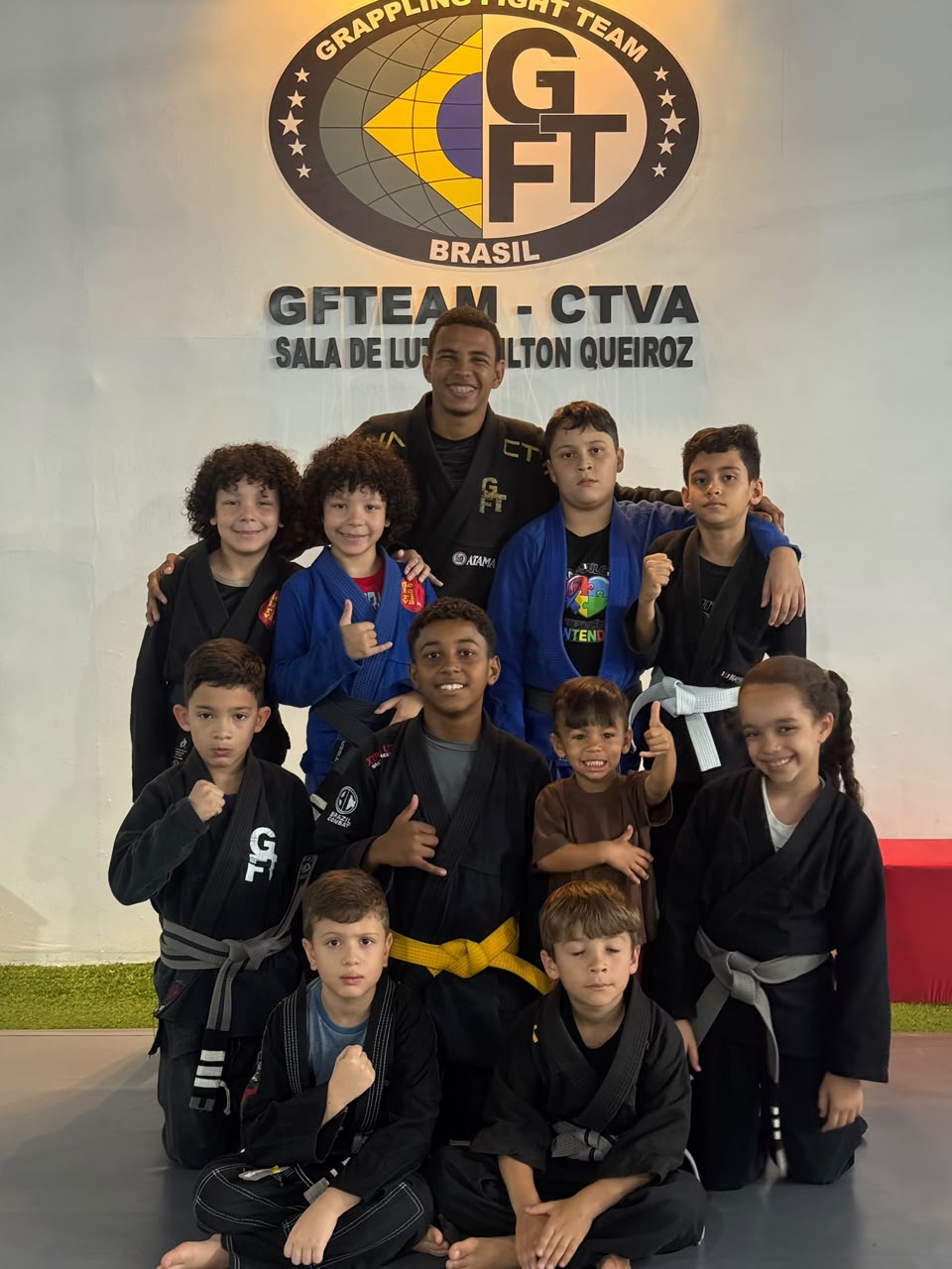 Jiu-Jitsu Kids — turma das 09h